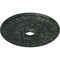 Ekena Millwork Swindon Ceiling Medallion (Canopies up to 6 1/8"), 24"OD x 4"ID x 1 1/2"P, Painted Turtle Crackle CM24SWPTC - alternate 2